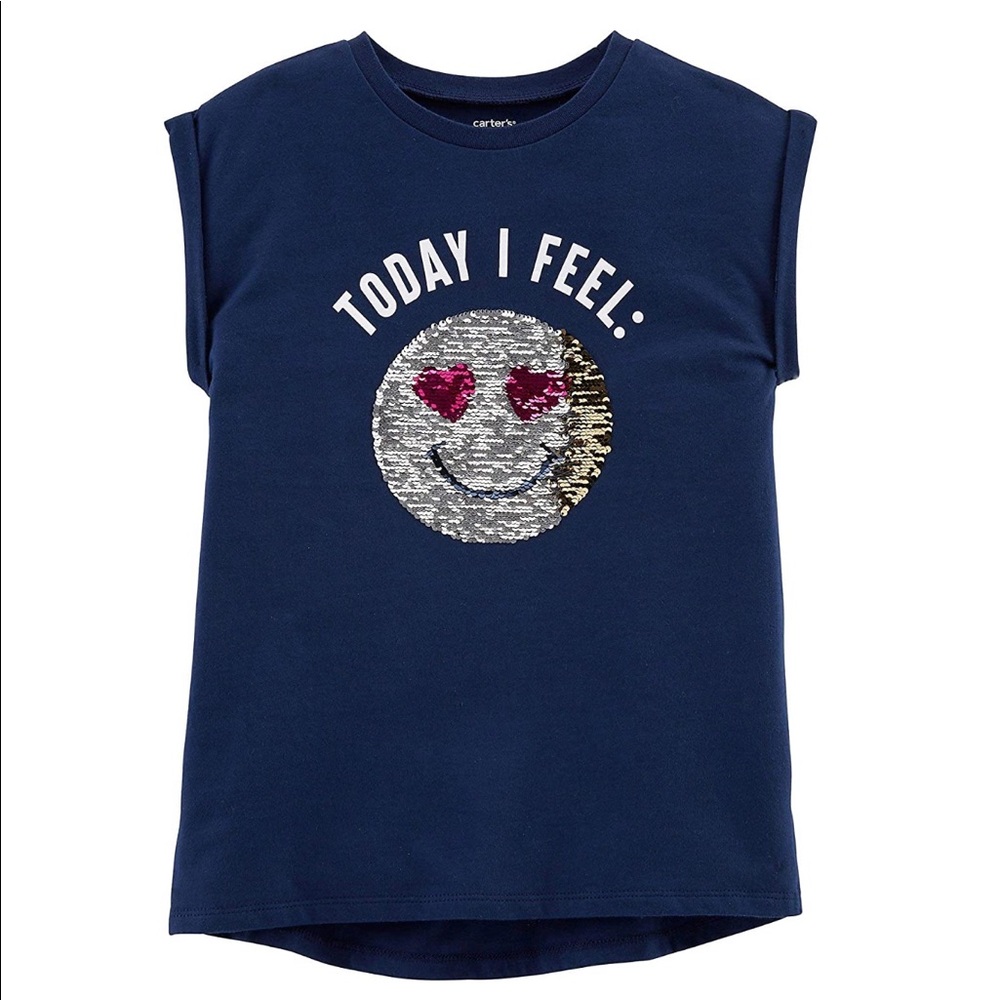 Girls Sequin Flip shirt